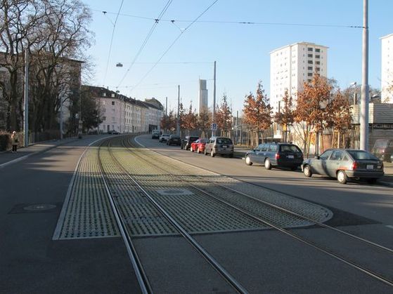 Entenweidstrasse Richtung Kannenfeldplatz